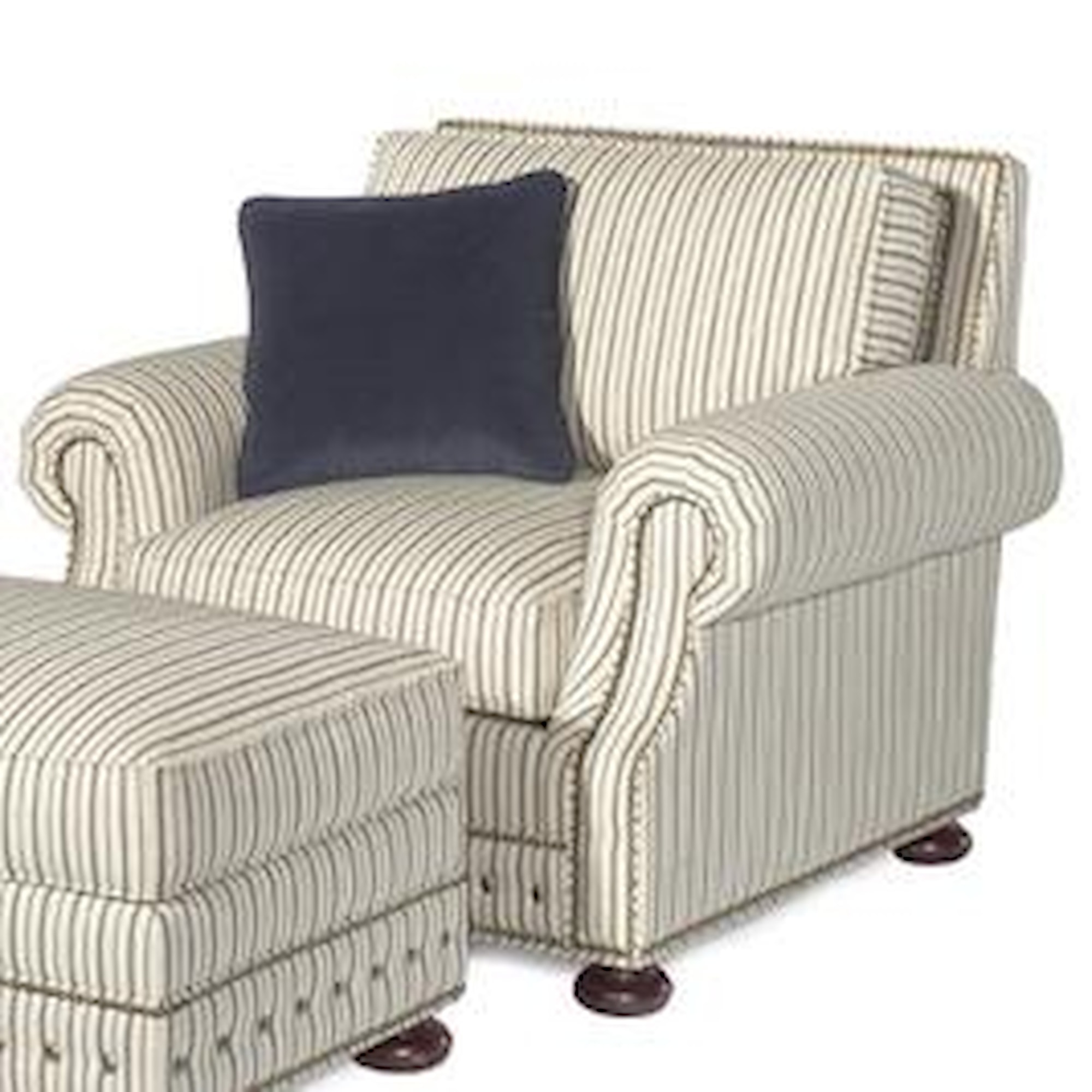 Tommy Bahama Home Kingstown 722111 Devon Loose Back Chair Baer's